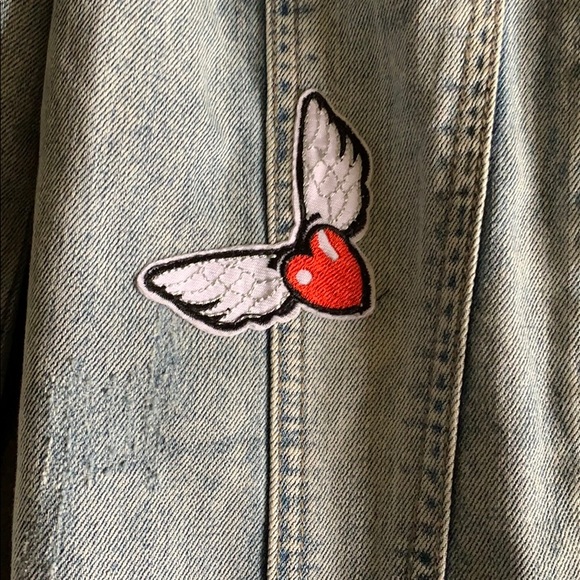 Only Light blue denim jacket xs - Picture 6 of 9